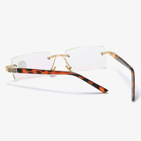 Очки металлические для чтения KY2049 с защитой Blue ray cut, диоптрии от +1.00 до +4.00, РМЦ=62-64