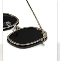 Солнцезащитные металлические очки с защитой UV400 2942-GT