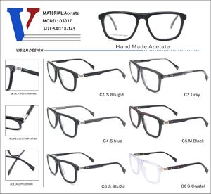 Оправа пластиковая из ацетата с флексом D5017-DA