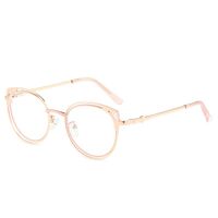 Очки металлические с защитой от синего света 9748-GT