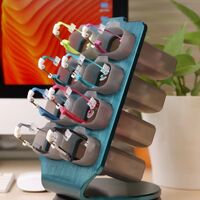 Children's trial titanium frame for selecting glasses , with a distance of 53 to 71 mm