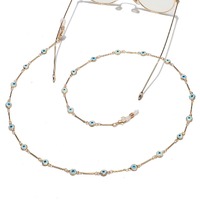 Набор из двух акриловых цепочек для очков черного и желтого цветов GL1352