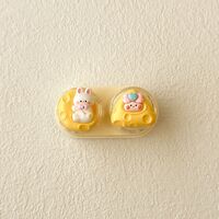 Mini soft contact lens kit retractable W-CT35熊兔彩虹