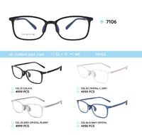 TR90 plastic eyeglasses frame for kids 7106TR