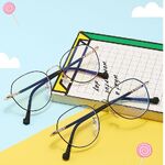 Очки детские металлические с защитой от синего света 9664-2-GT