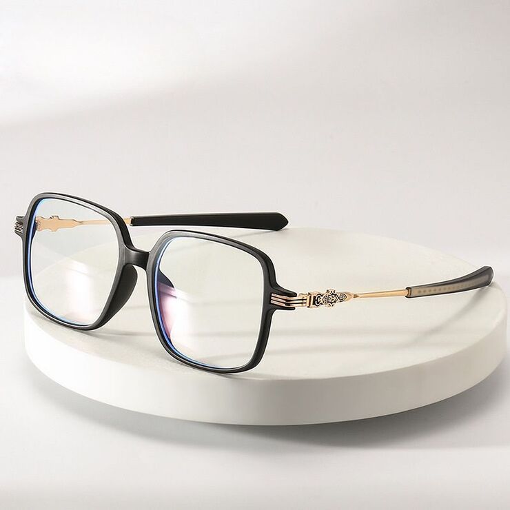 Очки пластиковые TR90 с защитой от синего света 9725-3-GT