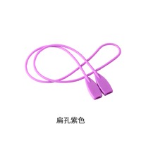 Шнурок-фиксатор для очков силиконовый 28 см, отверстие 3*6 мм