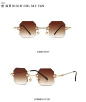 Солнцезащитные очки Elit металлические современные 1404