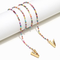 Металлическая цепочка для очков и масок, с зажимами GL1114