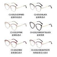 Очки в комбинированной оправе с защитой от синего света 9749-GT