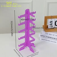 Подставка для очков настольная - витрина для детского уголка оптики на 3/4/5/6 мест JS-C230312