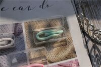 Пинцет пластиковый в индивидуальной упаковке в коробочке 