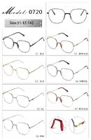 Оправа металлическая с мягким носоупором и флексом 0720-DA