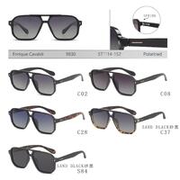 Солнцезащитные поляризационные пластиковые очки с флексом Enrique Cavaldi EC9830