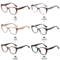 TR90 plastic frame or glasses with blue light protection, with spring hinges FA87231