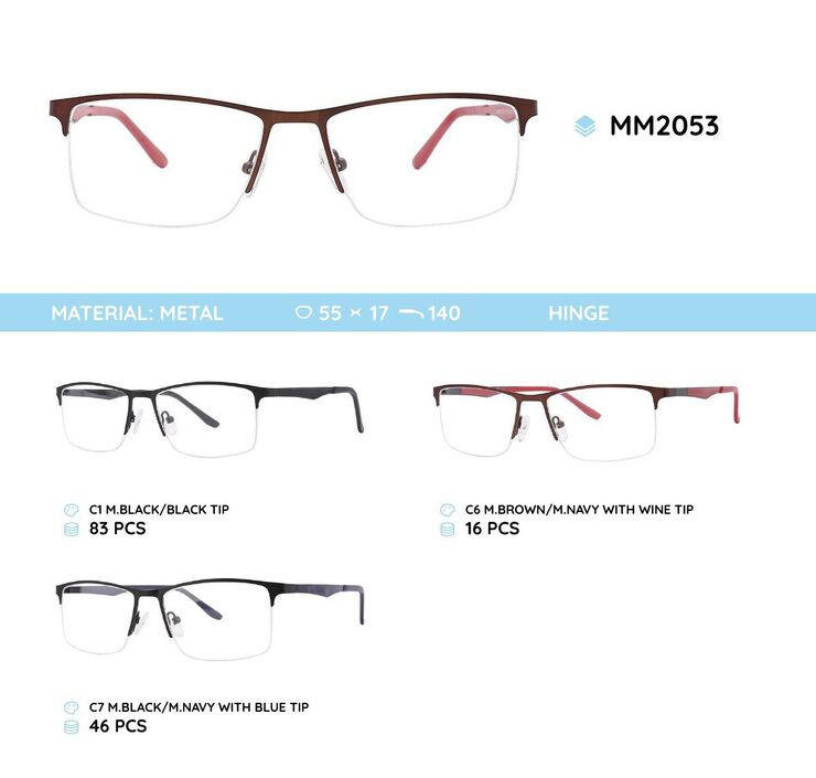 Оправа металлическая MM2053