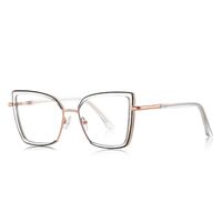 Metal + TR90 plastic Blue Blocker glasses frame for women with UV and blue light protection lenses More FCS3155