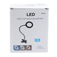 Tabletop magnifying glass with backlight 230695-XX, magnification: 10X