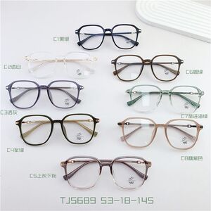 Оправа гибридная, металл + TR90, линзы с Blue Block покрытием SANTA TJ5689