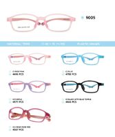 TR90 plastic eyeglasses frame for kids 9005