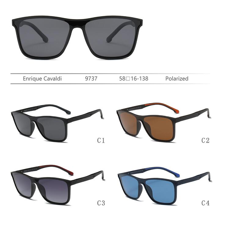Polarized plastic sunglasses Enrique Cavaldi EC9737