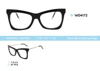 Plastic frames for glasses acetate material WD4172