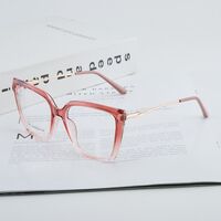TR90 plastic frame or glasses with blue light protection, with spring hinges FA87133