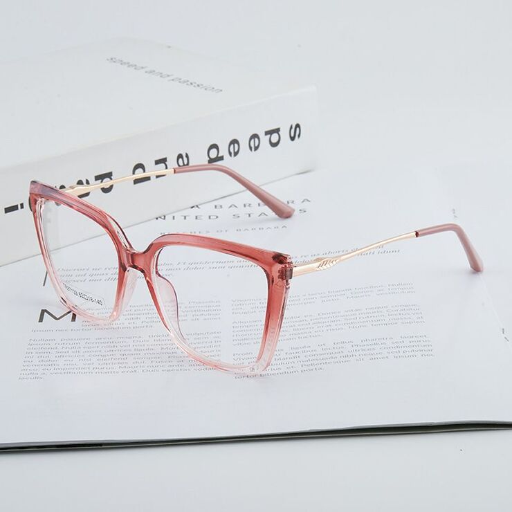 TR90 plastic frame or glasses with blue light protection, with spring hinges FA87133