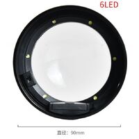 Лупа книжная для чтения с подсветкой 1269, увеличение: 5X