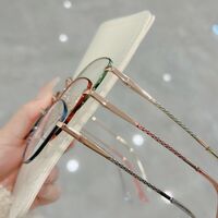 Оправа металлическая с защитой от синего света и флексами MAMO F93101