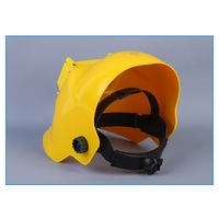 Protective welding plastic mask, 20*32 cm, 1.5 mm thickness