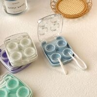 Mini soft contact lens kit with 2 containers W890一体双副装