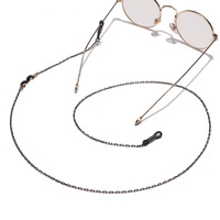 Модная сохраняющая цвет золотая толстая цепочка для очков GL1411