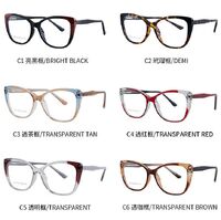 TR90 plastic frame or glasses with blue light protection, with spring hinges FA87194