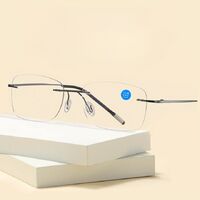 Metal glasses for reading, Blue ray cut protection, diopters from +1.00 to +4.00, KY2425