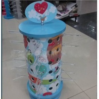 Подставка для очков вращающаяся - витрина для детского уголка оптики на 24 места JS-C143