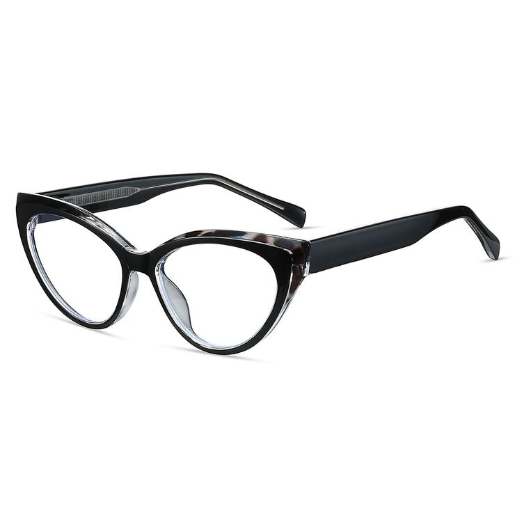 TR90 plastic frame or glasses with blue light protection, with spring hinges FA87308