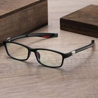 Очки пластиковые для чтения на магните 挂脖110 с защитой Blue ray cut, диоптрии от +0.75 до +4.00, РМЦ=62-64