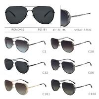 Polarized metal sunglasses for men Romonis PS2181-R