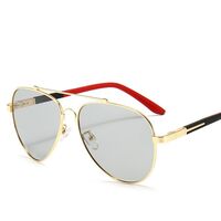 Поляризационные солнцезащитные металлические очки с защитой UV400 2923-GT