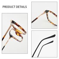 TR90 plastic frame or glasses with blue light protection, with spring hinges FA87173