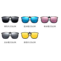 Насадка пластиковая TR90 солнцезащитная для очков (клипон) KY2005