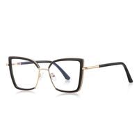 Metal + TR90 plastic Blue Blocker glasses frame for women with UV and blue light protection lenses More FCS3155