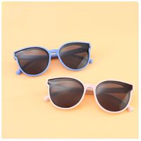 Детские силиконовые солнцезащитные поляризационные очки с защитой UV400 T21002-OU