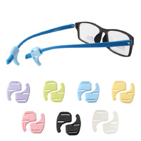 Стоппер - насадка на заушник, нескользящий ушной крючок, 25*15.7 мм, цена за пару