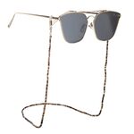 Металлическая нескользящая цепочка, с натуральной ракушкой, для очков и масок GL325