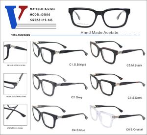 Оправа пластиковая из ацетата с флексом D5016-DA