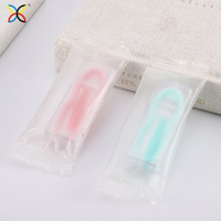 Пинцет пластиковый с присоской в индивидуальной упаковке DY-1055, длина пинцета - 4,8 см