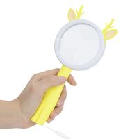 Baby magnifier, magnifying glass with handle 2275-XX, diameter: 75 mm, magnification: 5Х, 10Х