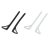 Наконечники на заушники силиконовые, 59*15 мм (цена за пару)